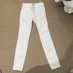 Abercrombie kids white jeans